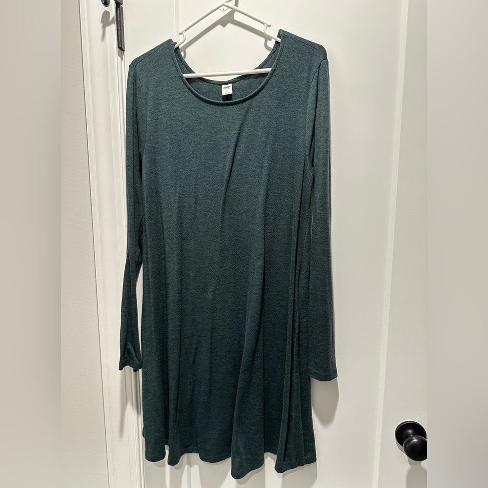 Old Navy long sleeve dress size large